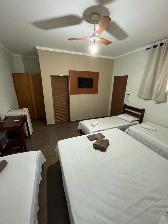 Hotel Portela II - Av Principal E A 500M Do Thermas Dos Laranjais Olímpia Exteriér fotografie