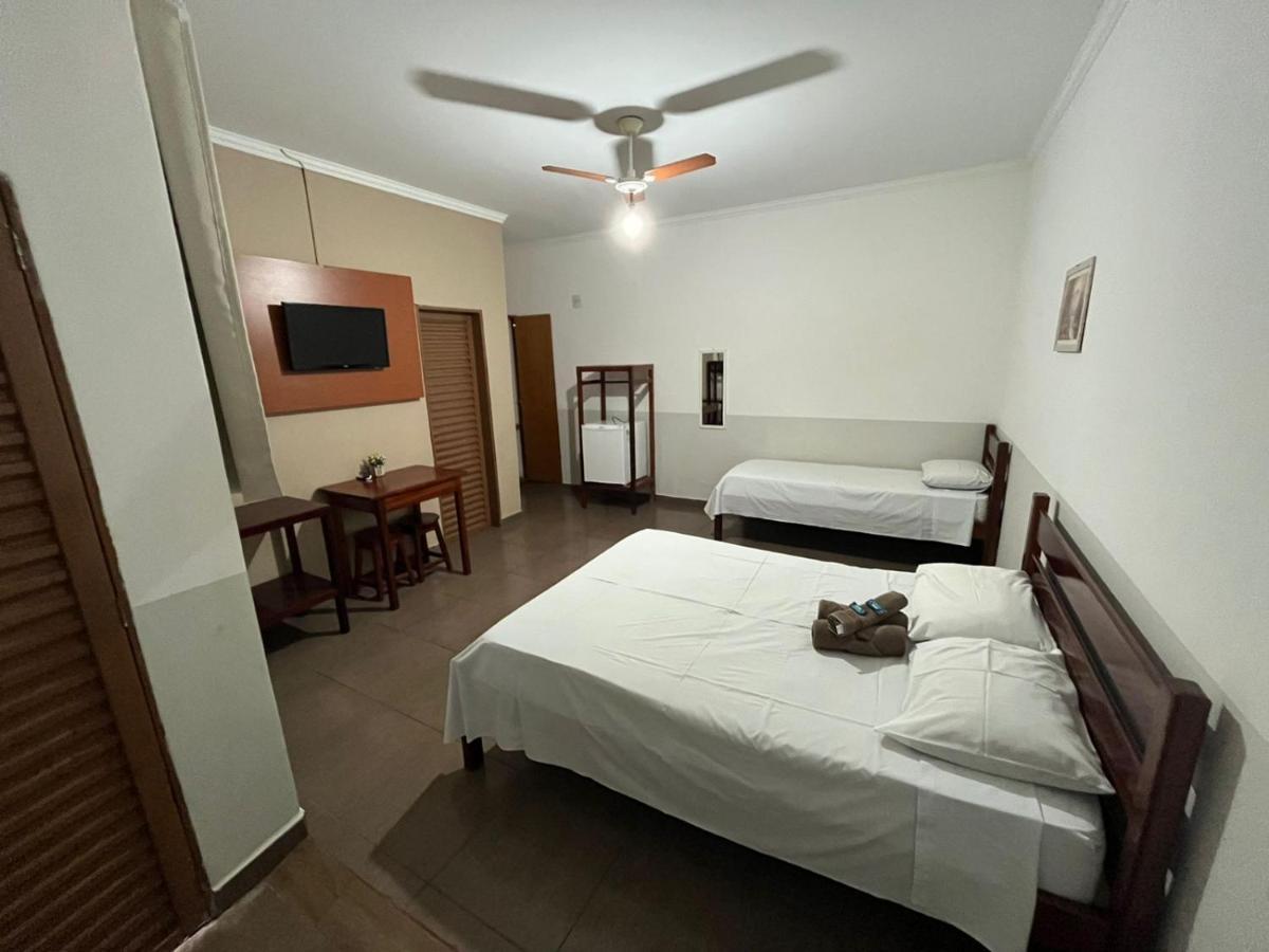 Hotel Portela II - Av Principal E A 500M Do Thermas Dos Laranjais Olímpia Exteriér fotografie